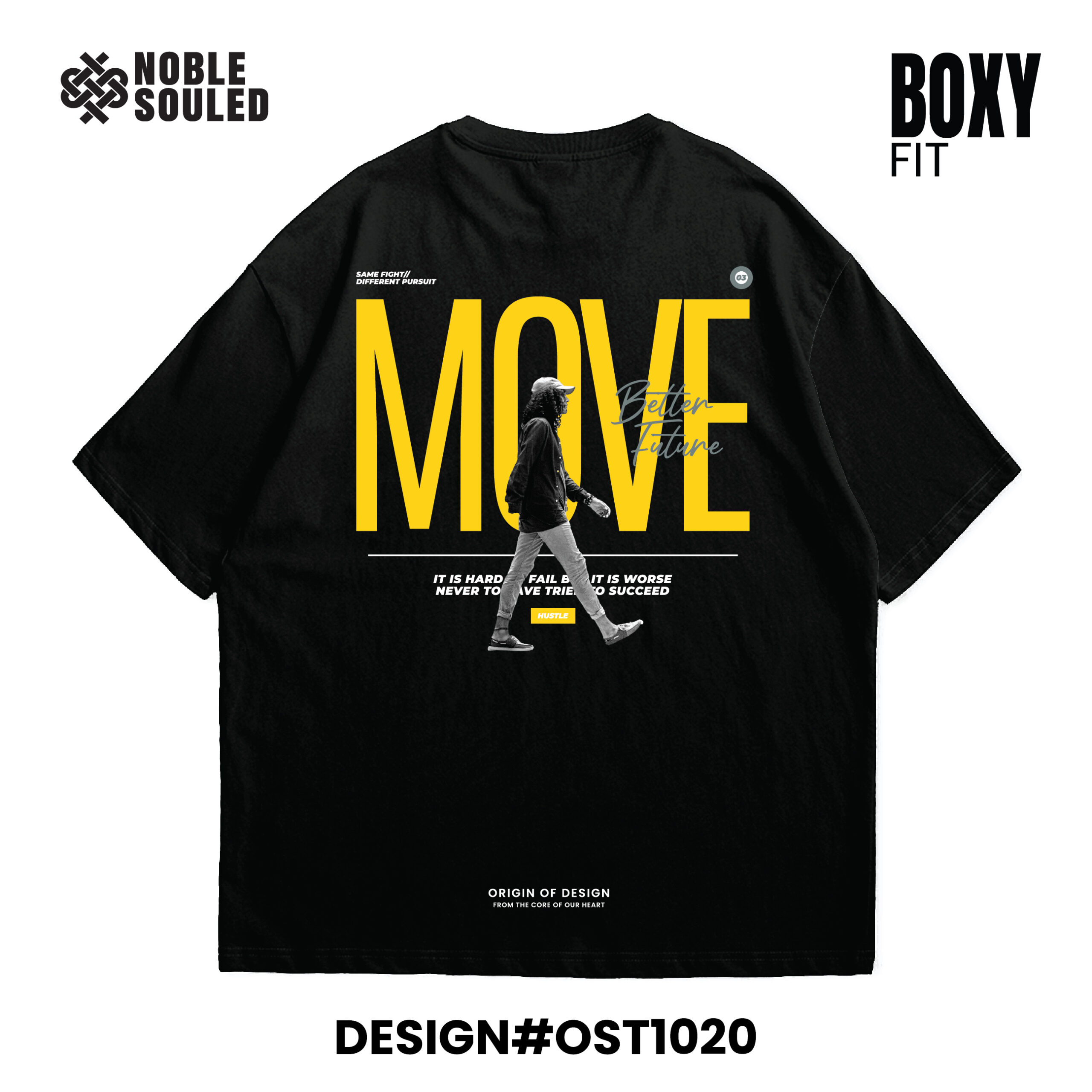 NOBLE SOULED – OVERSIZED T-SHIRT – DESIGN#OST1020