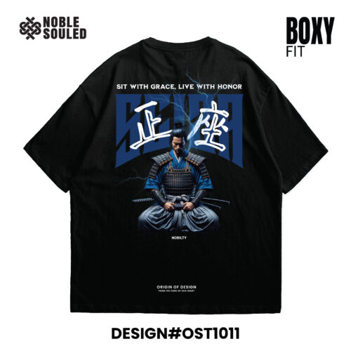 NOBLE SOULED - OVERSIZED T-SHIRT - DESIGN#OST1011