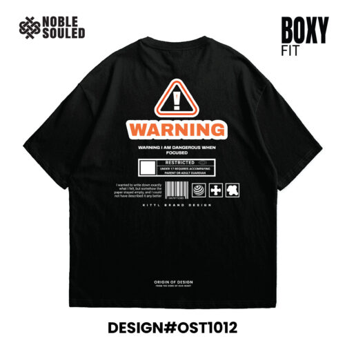 NOBLE SOULED - OVERSIZED T-SHIRT - DESIGN#OST1012