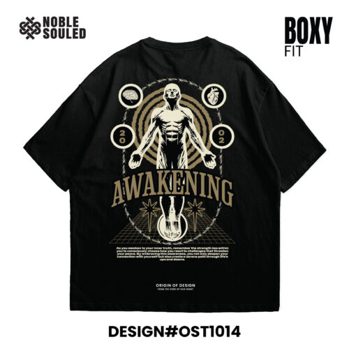 NOBLE SOULED - OVERSIZED T-SHIRT - DESIGN#OST1014