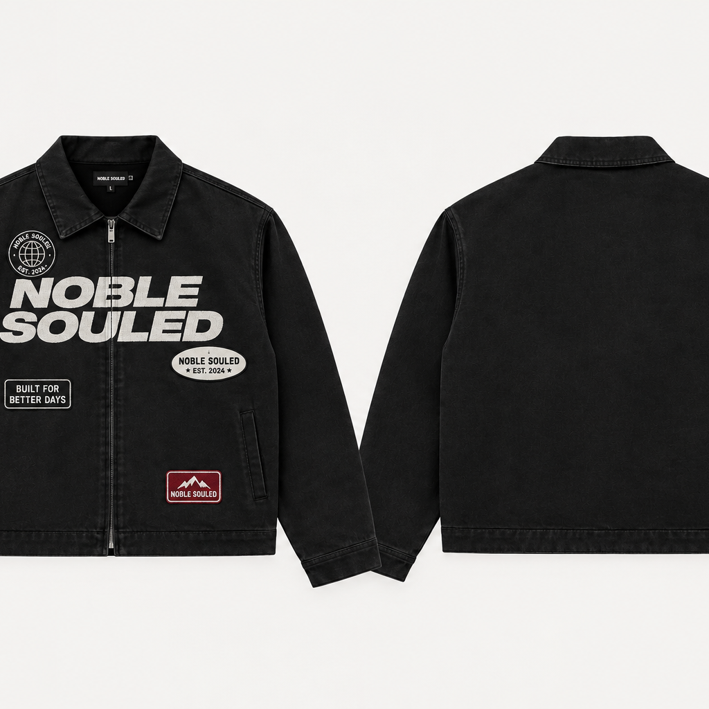 Noble Souled Signature Boxy Fit Jacket VIP DROP #JK01