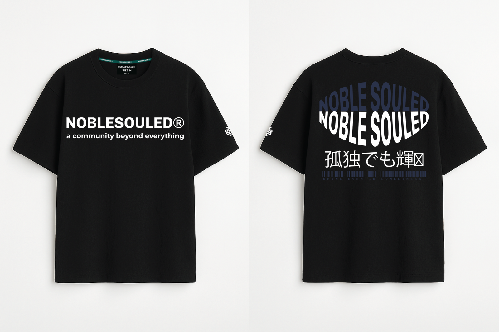 Noble Souled Signature Boxy Fit T-Shirt VIP DROP #NS17