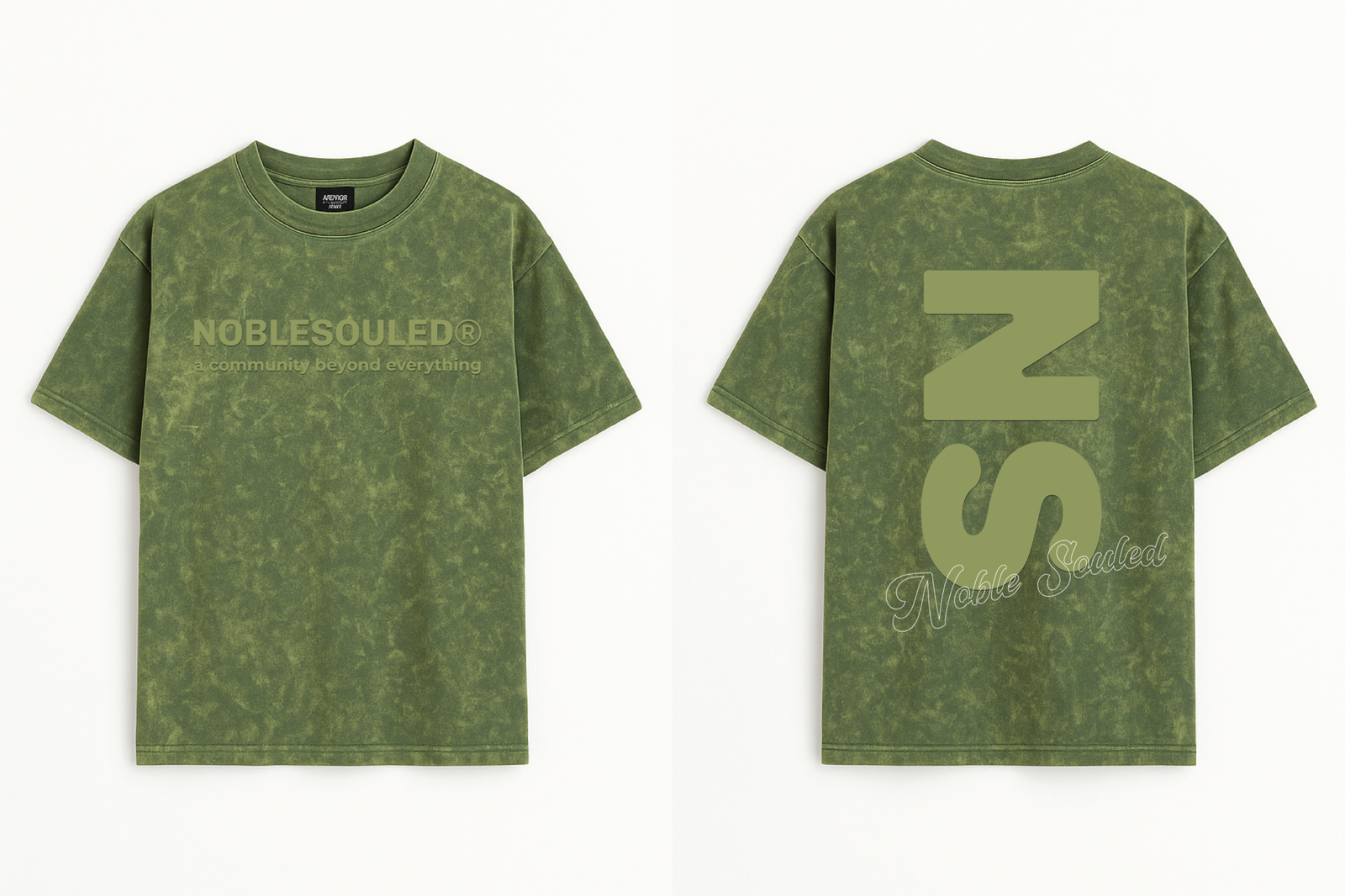 Noble Souled Signature Boxy Fit T-Shirt VIP DROP #NS09