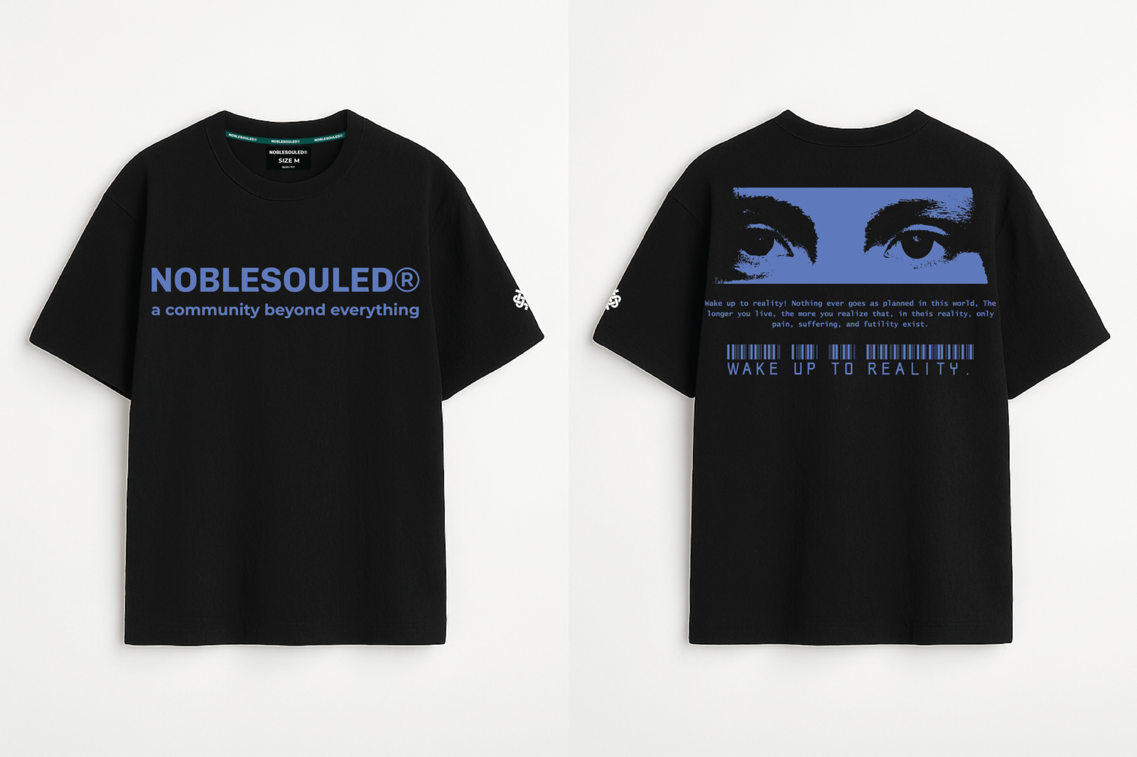 Noble Souled Signature Boxy Fit T-Shirt VIP DROP #NS12