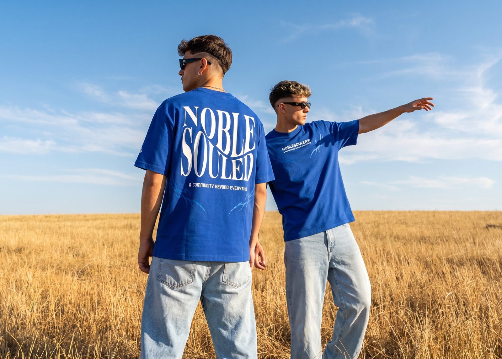 Noble Souled Signature Boxy Fit T-Shirt VIP DROP #NS02