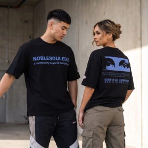 ns12 Noble Souled Signature Boxy Fit T-Shirt VIP DROP #NS12