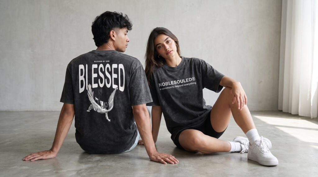 Noble Souled Signature Boxy Fit T-Shirt VIP DROP #NS14