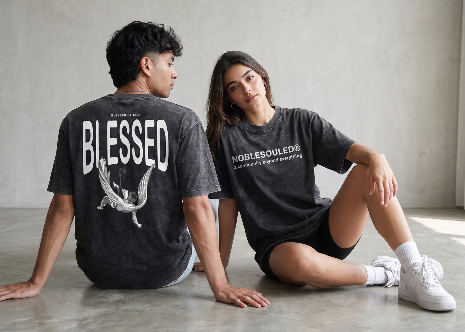 Noble Souled Signature Boxy Fit T-Shirt VIP DROP #NS14