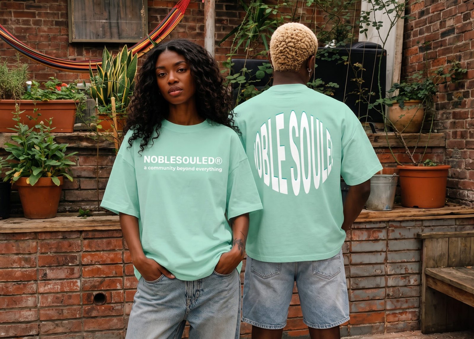 Noble Souled Signature Boxy Fit T-Shirt VIP DROP #NS18