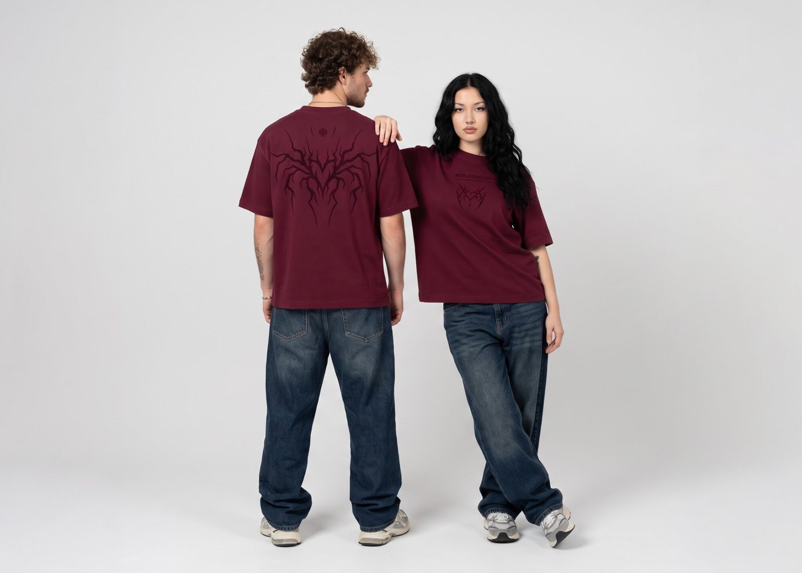 ns19 Noble Souled Signature Boxy Fit T-Shirt VIP DROP #NS19