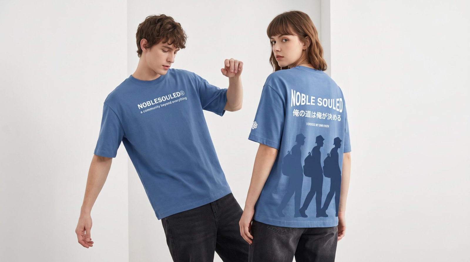 ns22 Noble Souled Signature Boxy Fit T-Shirt VIP DROP #NS22