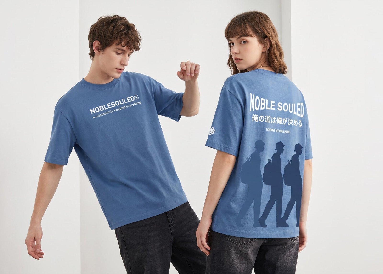 Noble Souled Signature Boxy Fit T-Shirt VIP DROP #NS22