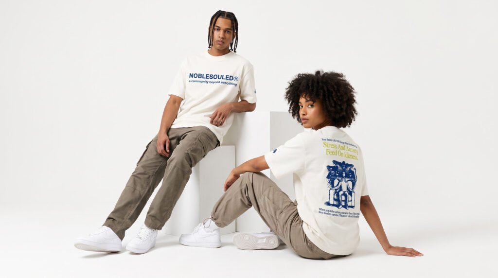 Noble Souled Signature Boxy Fit T-Shirt VIP DROP #NS08